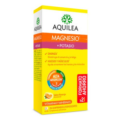 Imagen AQUILEA MAGNESIO POTASIO 28 COMP EFERV