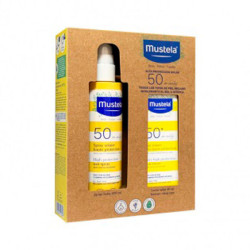 Imagen MUSTELA SOLAR PACK SPRAY SPF50 200 ML + CARA SPF50+ 40 ML