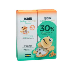 Imagen ISDIN BABY NATURALS ZN40 POMADA DEL PAÑAL REGENERADORA 100 ML DUPLO