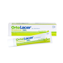 Imagen ORTOLACER ORTODONCIA GEL DENTIFRICO SABOR LIMA FRESCA 125 ML