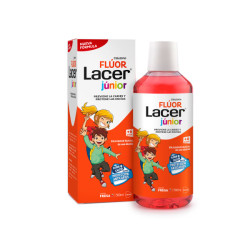 Imagen LACER JUNIOR FLUOR LACER DIARIO FRESA 0,05% 500 ML