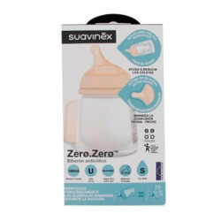 Imagen SUAVINEX BIBERON ZERO ZERO TETINA TALLA S 180 ML