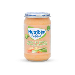 Imagen NUTRIBEN POTITO CREMA DE PATATA PUERRO ZANAHORIA  235 G