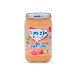 Imagen NUTRIBEN POTITO MENESTRA DE VERDURAS CON POLLO Y TERNERA 235 G