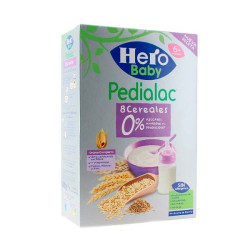 Imagen HERO PEDIALAC PAPILLA 8 CEREALES 340 G