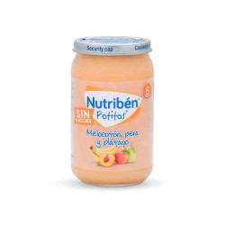 Imagen NUTRIBEN POTITO MELOCOTON PERA Y PLATANO 235 G