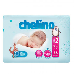 Imagen CHELINO PAÑAL T2 (3-6 KG) 28 U_