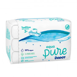 Imagen DODOT AQUA PURE TOALLITAS 3X48U RECAMBIO 144 U