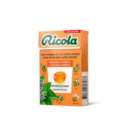 Imagen RICOLA CARAMELOS NARANJA 50 G