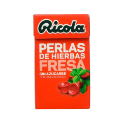 Imagen RICOLA PERLAS FRESA 25 G