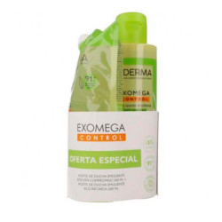 Imagen A DERMA EXOMEGA ACEITE DE DUCHA 500 ML DUPLO