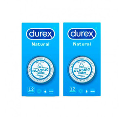 Imagen DUREX NATURAL PLUS PRESERVATIVOS 12 U DUPLO