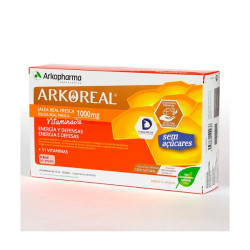 Imagen ARKOREAL JALEA REAL 1000 MG VITAMINADA SIN AZUCAR 20 AMP