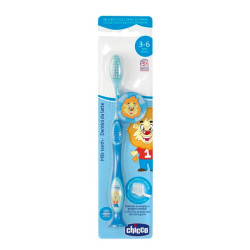 Imagen CHICCO CEPILLO DIENTES 3-6 AÑOS AZUL/VERDE