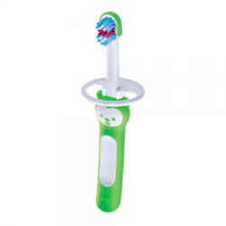 Imagen MAM CEPILLO DENTAL INFANTIL BABY +6M VERDE / AMARILLO 1 U