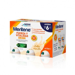 Imagen MERITENE DRINK VAINILLA 125 ML 6 U