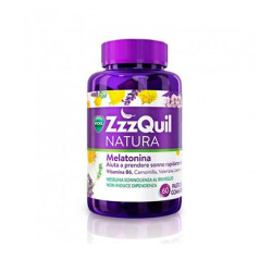 Imagen ZZZQUIL NATURA MELATONINA SABOR FRUTOS DEL BOSQUE 60 GOMINOLAS