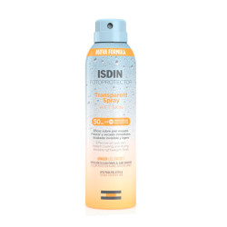 Imagen ISDIN SOLAR 50+ SPRAY TRANSPARENTE WET SKIN 250 ML