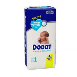 Imagen DODOT SENSITIVE TALLA 1 2-5 KG 44 U