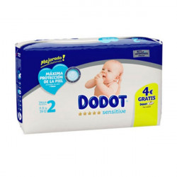 Imagen DODOT SENSITIVE TALLA 2 4-8KG 39 U