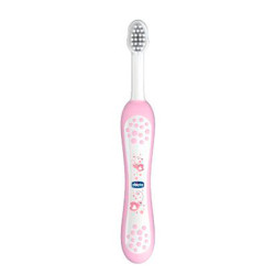 Imagen CHICCO CEPILLO DIENTES 6-36 M ROSA