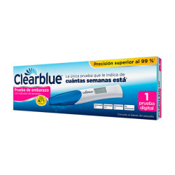 Imagen CLEARBLUE DIGITAL TEST EMBARAZO INDICADOR DE SEMANA 1 U