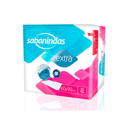 Imagen SABANINDAS PROTECT 60X90 20 U